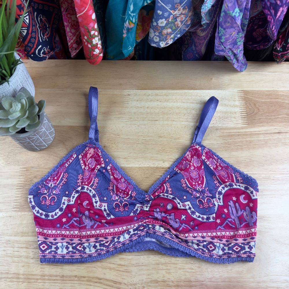 ✨ Spell Sunset Road Bralette ✨ Royal (Purple) ✨ M